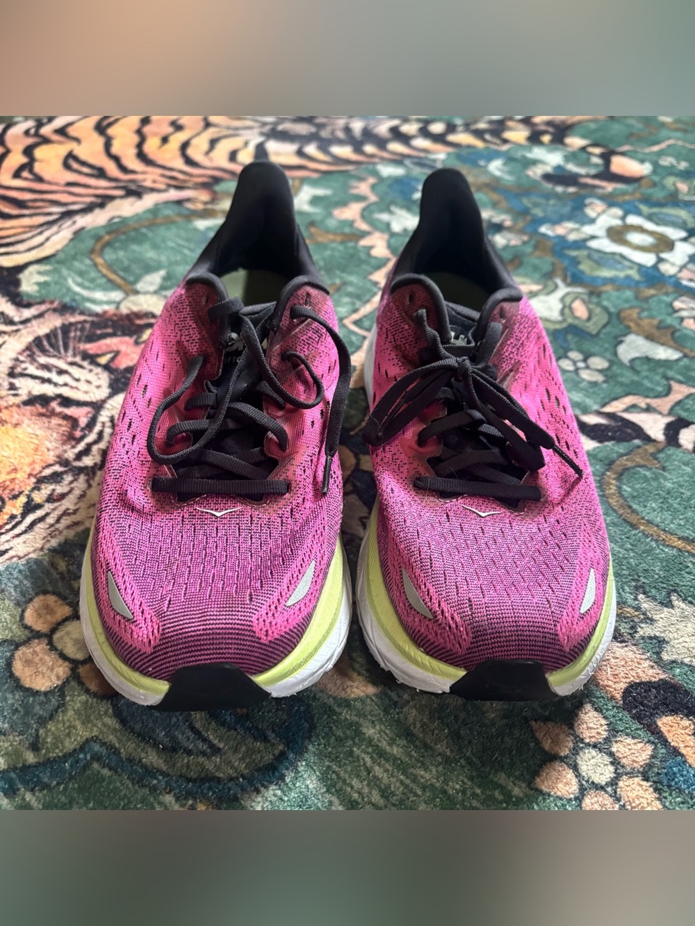 Hoka One One Clifton 8 Wide Running Shoes Athletic Sneakers Pink Size 10 - Picture 2 of 7